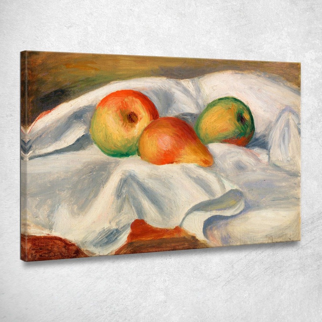 Pears Pears Pierre-Auguste Renoir, par394 ภาพพิมพ์บนผ้าใบแคนวาส