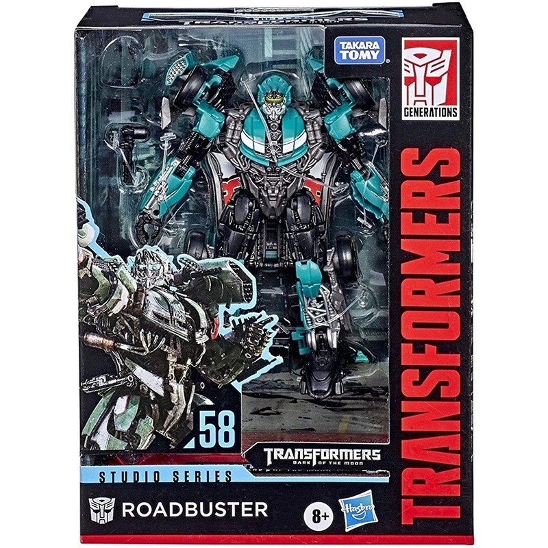 Hasbro Transformers Deluxe Class SS58 Roadbuster Studio Series Anime Action Movie Game Collectible F
