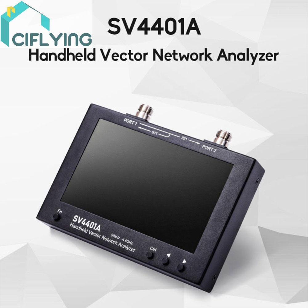 Sv4401a เครื่องวิเคราะห์เสาอากาศเครือข่าย 100DB Dynamisous 50KHz-4.4GHz หน้าจอ LCD ขนาด 7 นิ้ว [Ciflying.th]