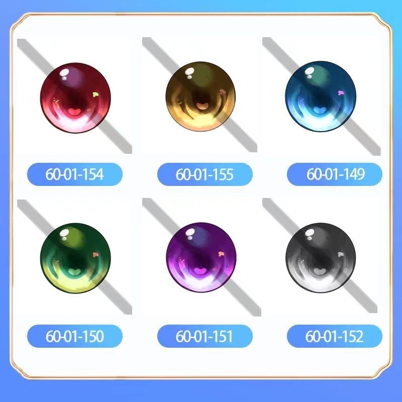 แว่นตาตา Fursuit Eye Pives kig Series fursuit眼瞳kig系眼睛镜 .