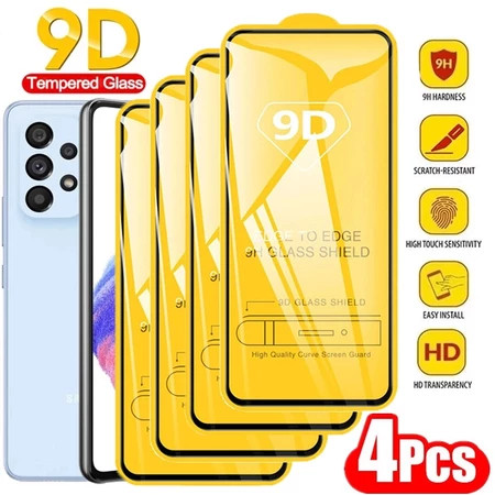 9D ฟิล์มกระจก ตัวป้องกันหน้าจอ for Samsung A55 A56 A57 A07 A17 A37 A54 A05S A15 A05 A06 A12 A53 A22 A52S A14 A73 A50s
