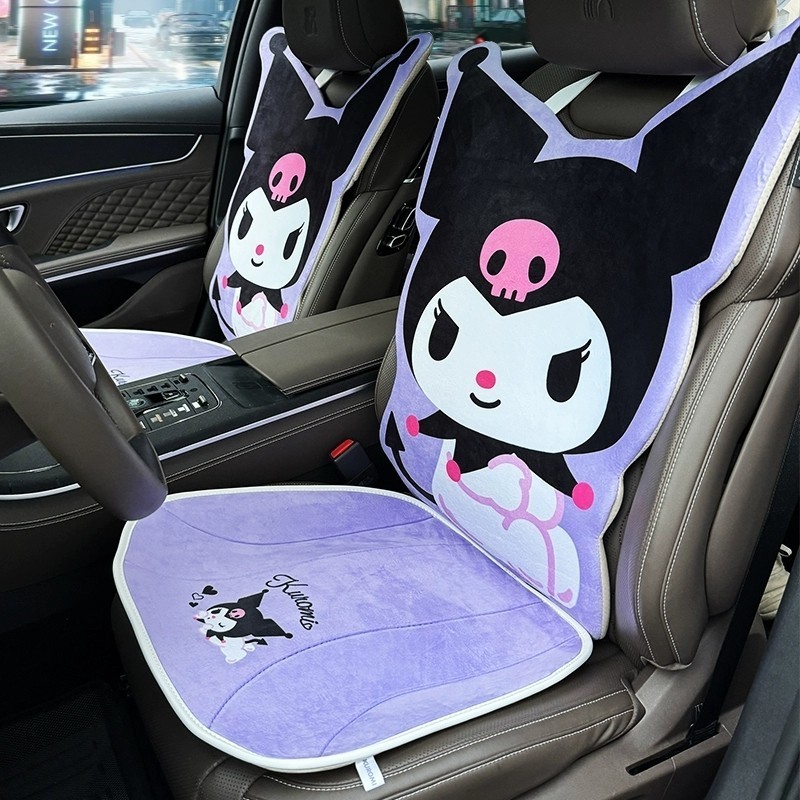 ชุด 5 ที่นั่ง ผ้าคลุมเบาะรถยนต์ Kuromi My Melody Hello Kitty