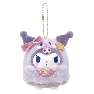 Sanrio Ghost Series ของเล่นตุ๊กตา Kuromi Hello Kitty Cinnamoroll Melody พวงกุญแจน่ารักตุ๊กตาของเล่นของขวัญวันเกิด
