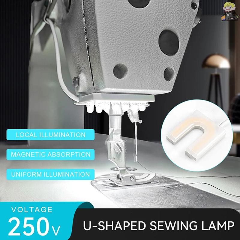 [CL] Light U Shape Industrial Lighg โคมไฟแม่เหล็กทํางานสําหรับเจาะกด Workbenches EU/US Plug TH