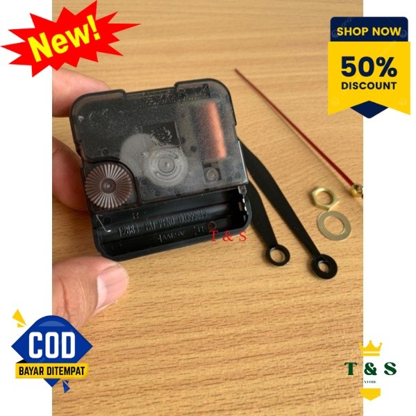 MESIN Original 12888 Quartz Wall Clock Movement ครบจบ