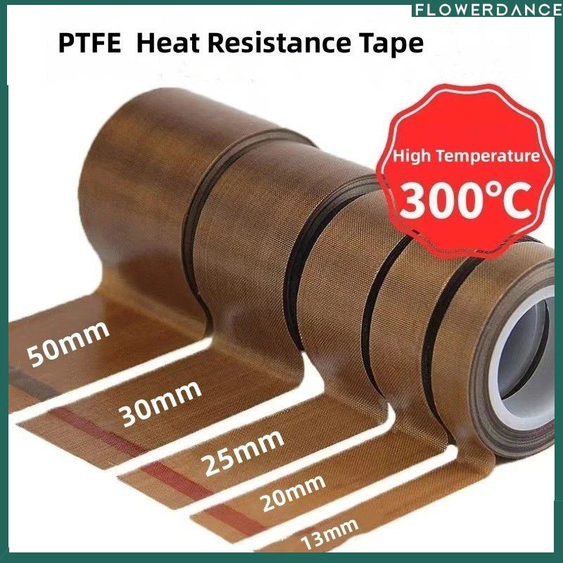 เทปกาวกันน้ำแบบมีกาวในตัว ทนอุณหภูมิสูง 300 องศา 10 ม. ม้วน PTFE จัดส่งด่วน