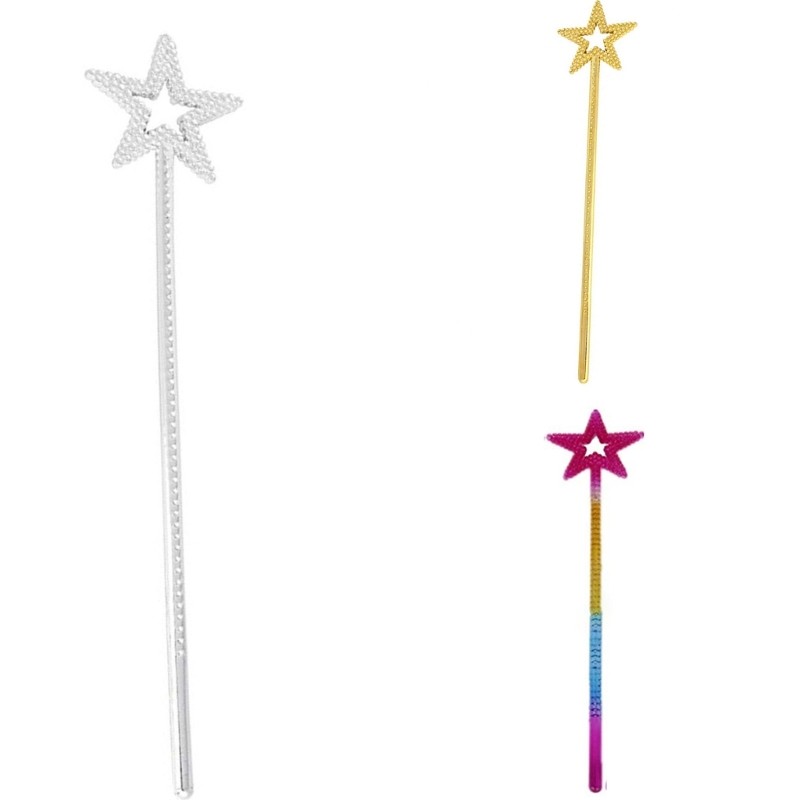 KIN ไม้กายสิทธิ์เจ้าหญิงสําหรับสาว Star Wands Princess Angel Fairys Star Magics Wand Fairys Wand 13 