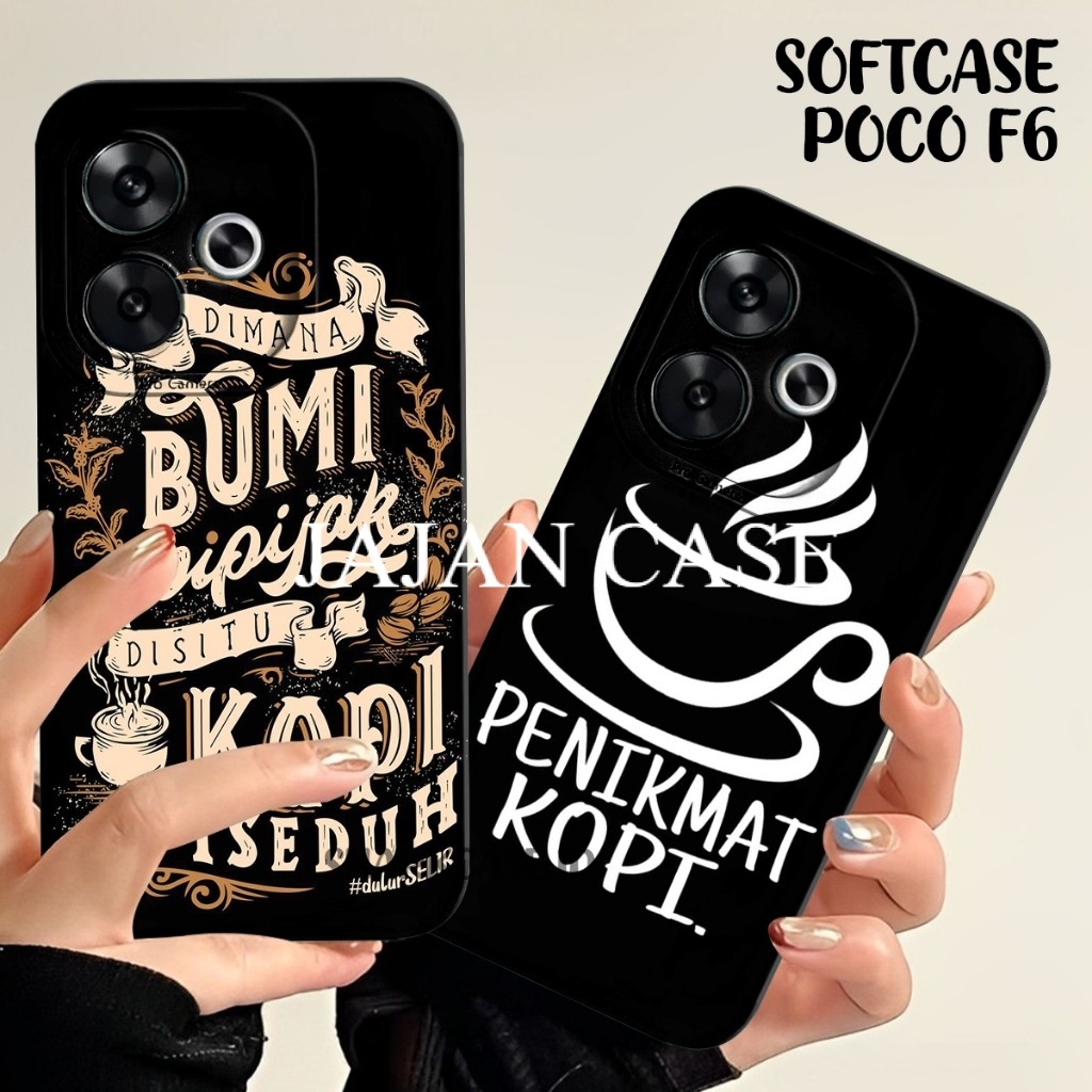 HP [SHARK CASE] Softcase REDMI POCO F6 2024 F5 F4 F3 X5 X5 PRO X6 X6 PRO M6 PRO NOTE 13 PRO PLUS Mot