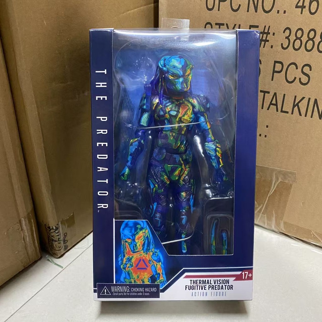 Neca 2018 NECA The Predator Thermal Vision Fugitive Predator PVC Action Figure