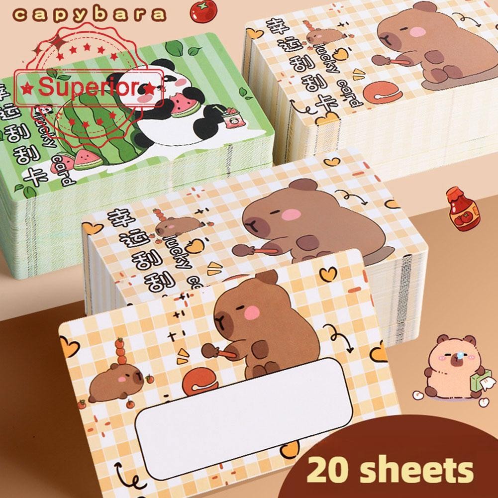 Lucky Scratch Off Cards Panda Party Games บัตรกํานัลวันหยุดธุรกิจรางวัลวาดสําหรับ Y2k3