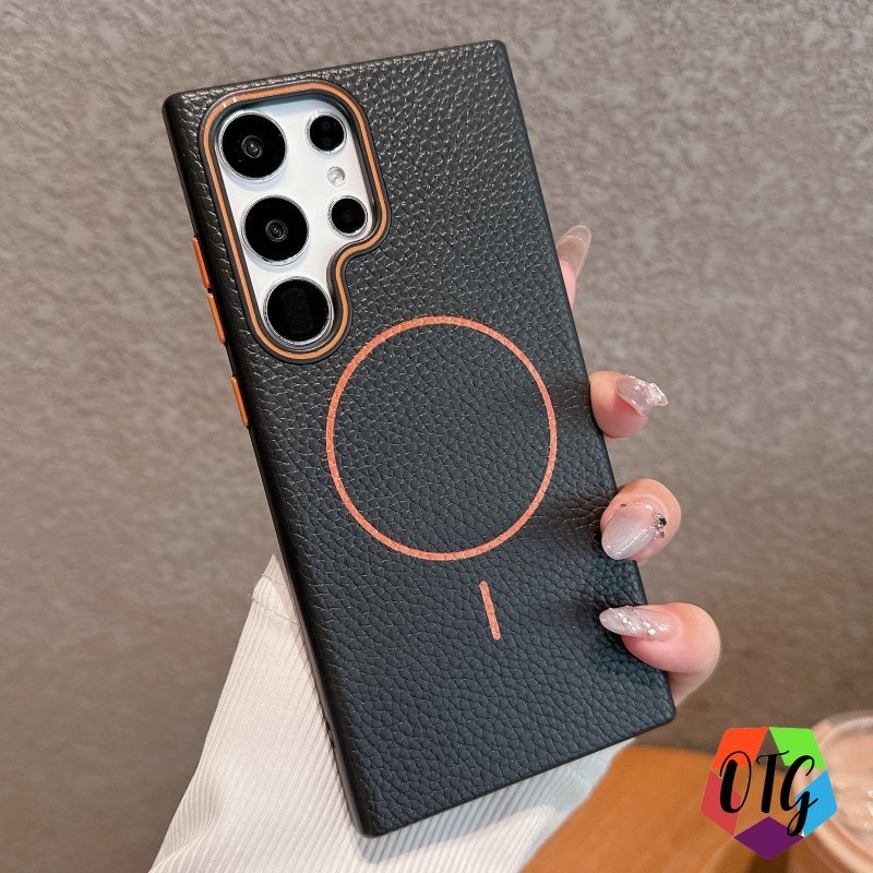 (กล่อง) เคสแม่เหล็ก for Samsung A55 5G A05S A56 A36 A35 A26 A16 A15 A06 S25 Ultra S24 Ultra S23 FE S22 Ultra เคสโทรศัพท์