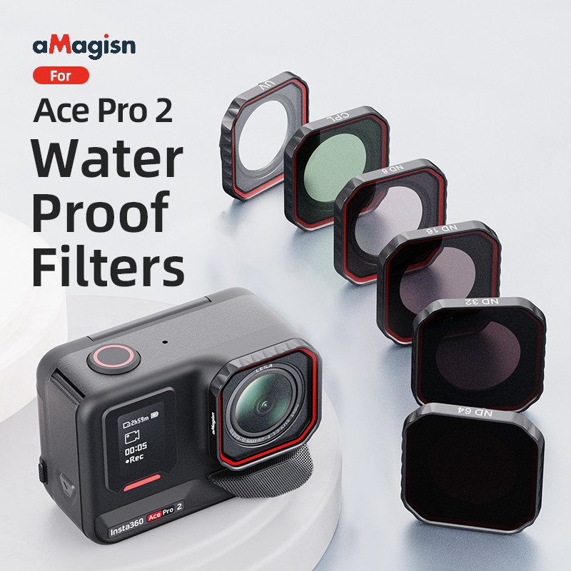 ตัวกรองเลนส์กล้องสําหรับ Insta360 ACE Pro/ACE Pro 2 CPL MCUV ND8/16/32/64 ND CPL Polarizing Night เลนส์มาโครกรองชุดกล้อง