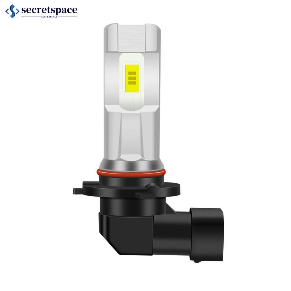 SECRETSPACE 1PC 80W ไฟหน้ารถ H1 H3 H4 H7 H8/H11 9005 9006 H16 หลอดไฟ LED ไฟหน้า 1800LM CSP LED ชิปหล