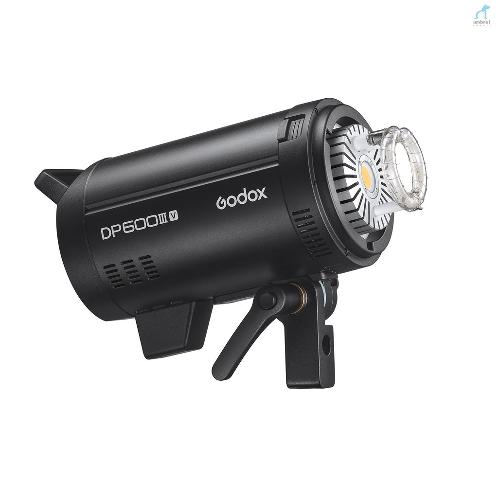 Godox DP600III-V อัพเกรดสตูดิโอแสงแฟลช 600Ws Power GN106 5600±200K Strobe แสงสว่างในตัว 2.4G ไร้สาย 
