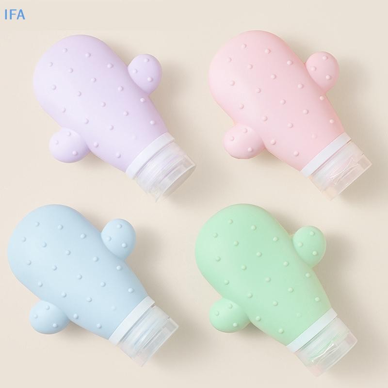 IFA 90ML Travel Botttle ขวดรีฟิลโลชั่นซิลิโคนอ่อนนุ่มแชมพูคอนเทนเนอร์โลชั่นเครื่องสําอางบีบหลอดที่ว่างเปล่า Sub-Botling ดี