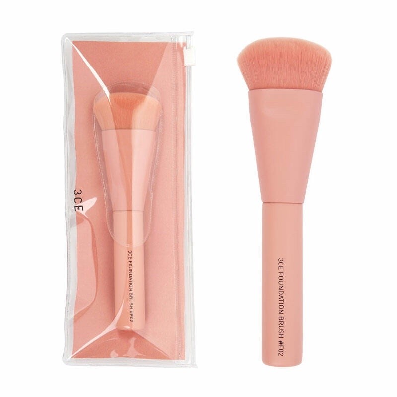 3CE Foundation Brush #F02, Blush Blush #F06, Power Brush #F01, Eye Point Brush, Lip Brush #01, Dual 