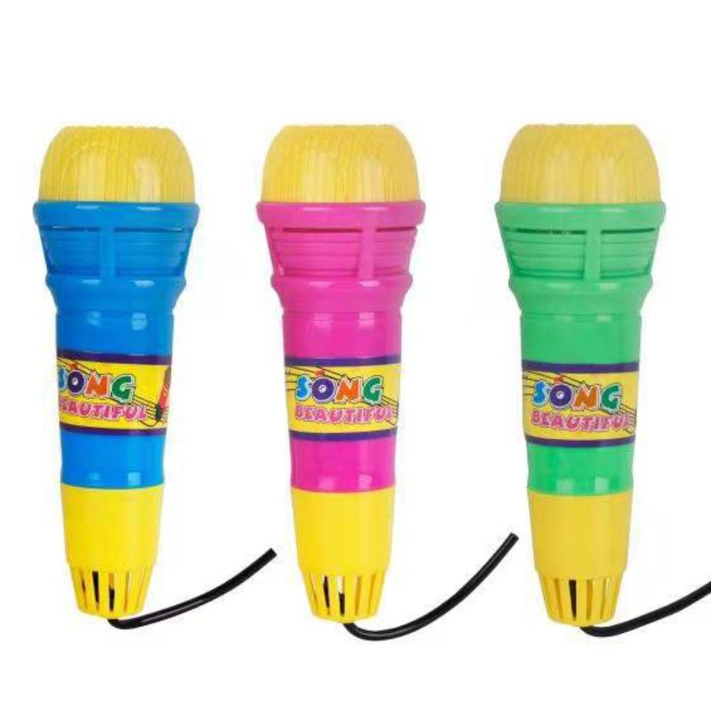 ของเล่นไมโครโฟนเสียงสะท้อนสําหรับเด็ก นิเมง ตรัสรู้ตลกไมโครโฟนจําลองการเสียงสะท้อนทางกายภาพแบบพกพาไม่จําเป็นต้องใช้แบตเตอรี่ดนตรีต้นการศึกษาของเล่นเด็กพรรคของขวั - รูปที่ 2