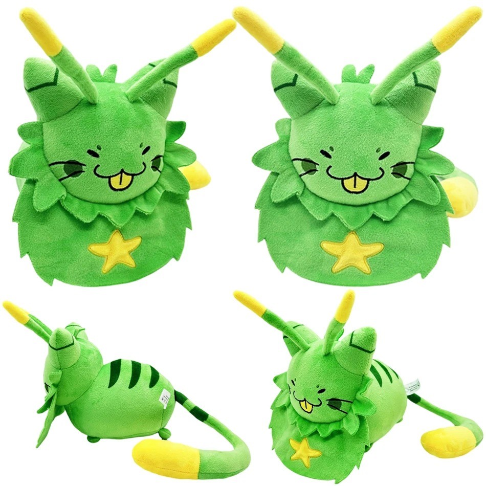 การ์ตูน Gnaripy Discovers The Internet Plush ของเล่น,อะนิเมะ Gnarpy Regretevator Alien Cat Plushies ของเล่นและหุ่นยนต์ตุ๊กตาตกแต่งบ้านหมอนเด็ก