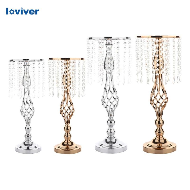 [Loviver] เชิงเทียนชิ้นกลางงานแต่งงานสําหรับโต๊ะที่ใส่ดอกไม้แจกันสําหรับช่องกลางขาตั้งดอกไม้ตกแต่งโต๊ะชิ้นกลาง
