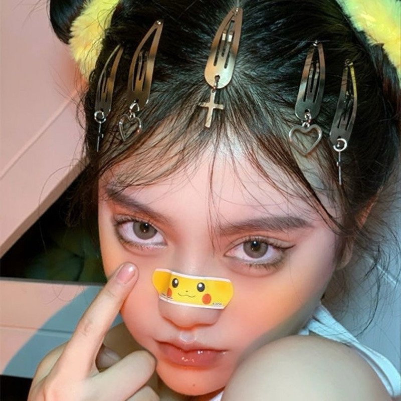 ร้านไทย กิ๊บติดผม กิ๊บสีเงิน มีจี้ห้อยตุ้งติ้ง รูปหัวใจ ดาว วงกลม กิ๊ปแฟชั่น เกาหลี ราคา ถูกที่สุด ดีลบีเคเค แกลเลอรีภาพที่ 4