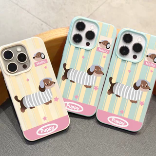 เคสโทรศัพท์ For iPhone 17 AIR 13 11 16 12 18 15 14 Pro Max 15Pro ซองหนัง ลายการ์ตูน กันกระแทก สีต่างๆ เคสมือถือน่ารักๆ