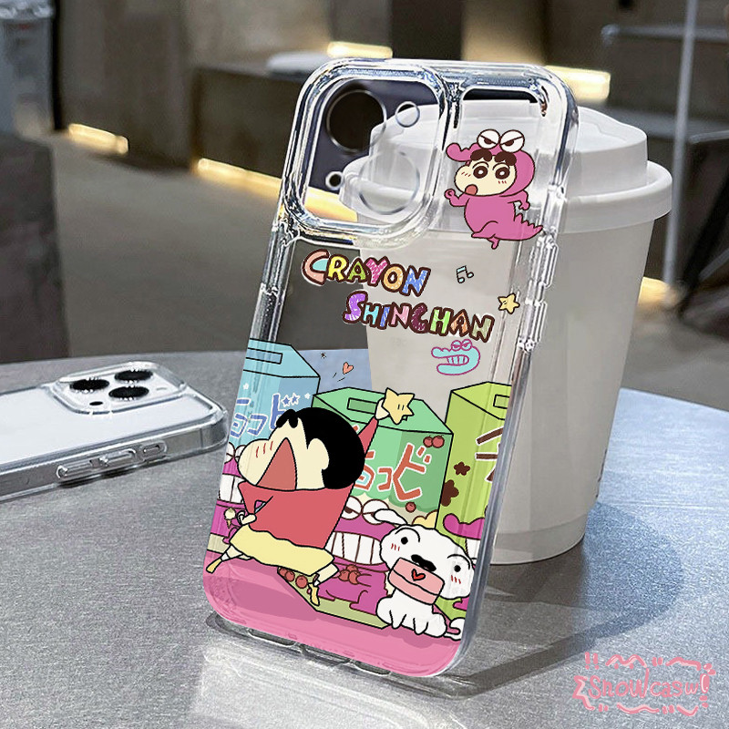 การ์ตูนน่ารัก เคส ชินจัง สำหรับ เคส Redmi 9A 13C 10 12 12C A1 10C 9T 9 9C NFC Note 11 13 10 9 8 12 Pro Max Poco M3 X5