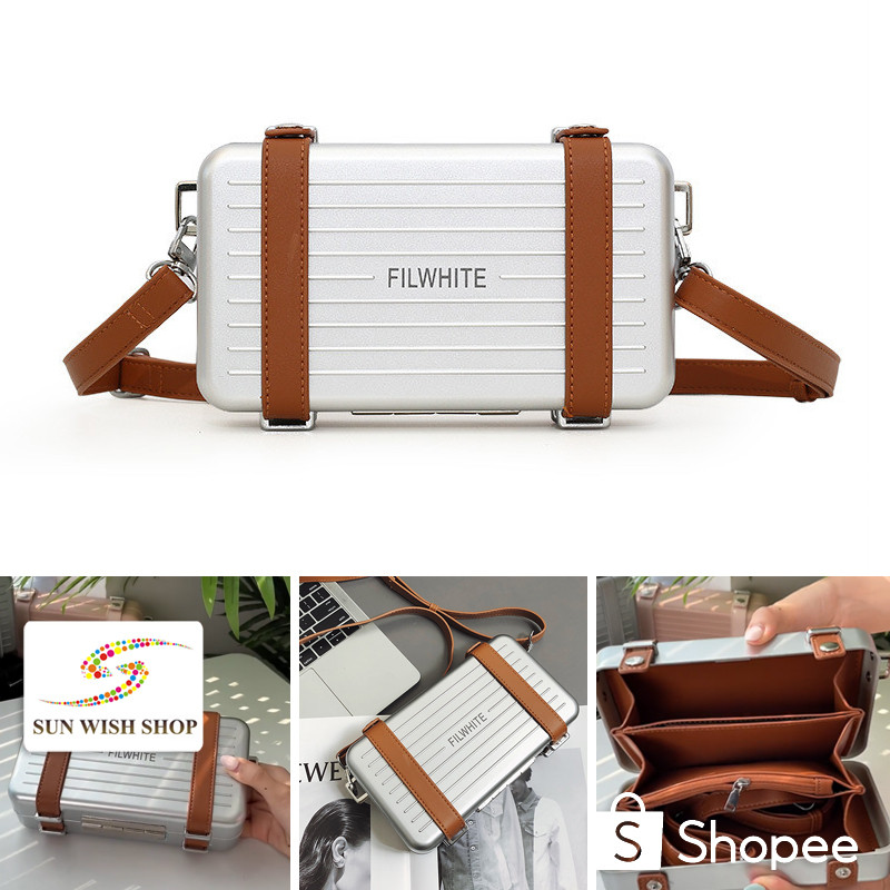 SUNWISH SWS-Ja05 2024 กระเป๋าสะพายไหล่บุรุษที่ทนทานต่อการสึกหรอ สไตล์กระเป๋าเดินทางขนาดเล็ก