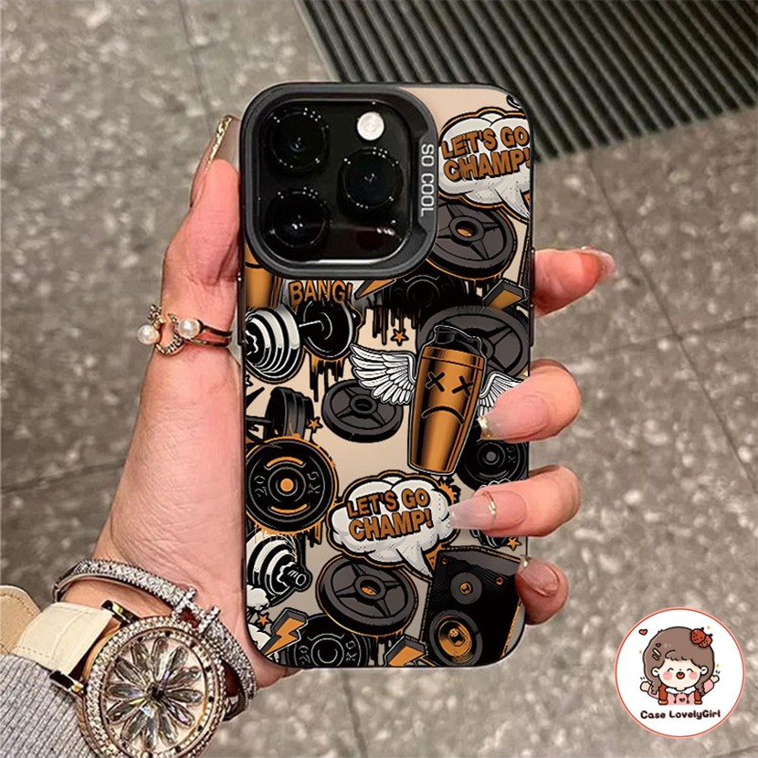ส่งจากไทย พังค์เจ๋ง เคส IPhone 16 11 15 14 13 Pro Max XR 13 12 Pro 7 8Plus SE X Xs Max Hard Case