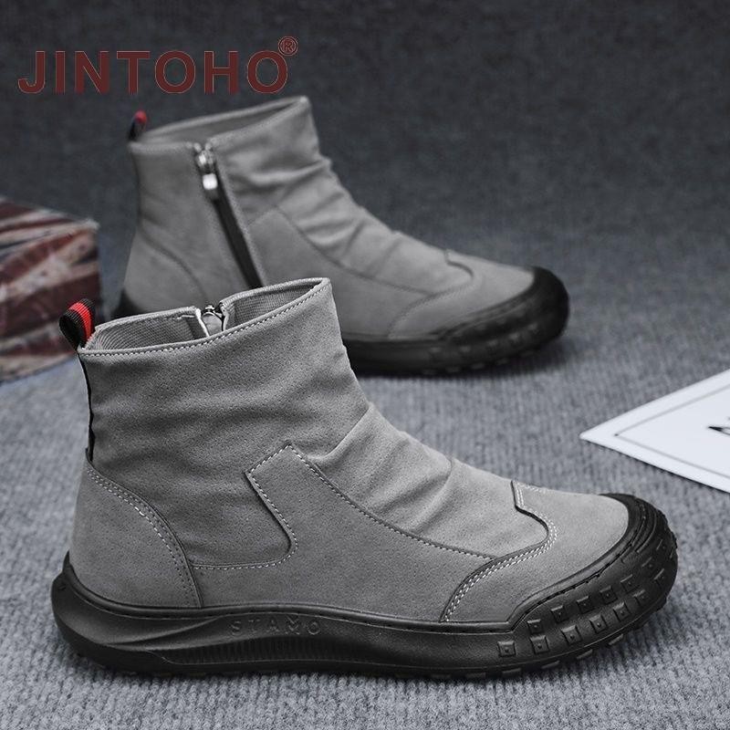 2024 ฤดูใบไม้ร่วงใหม่สไตล์ Breathable น้ําหนักเบา Anti-Slip Wear-Resistant Overalls อินเทรนด์ All-Match Niche Retro Casual แรงงาน