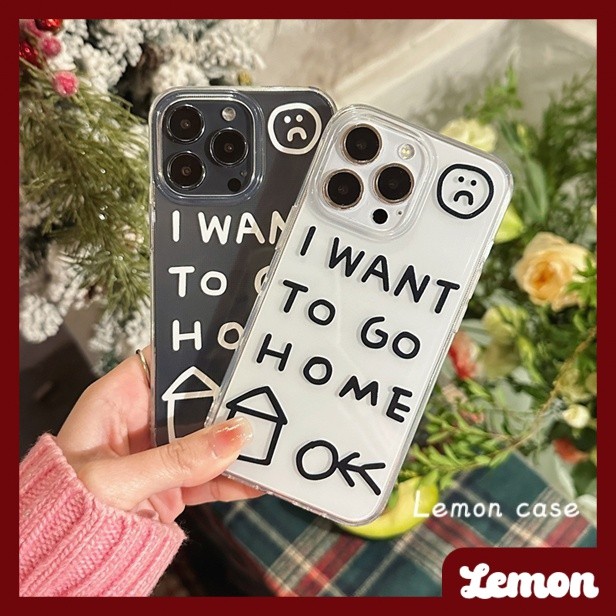 เคสโทรศัพท์มือถือ แบบใส พิมพ์ลายตัวอักษรภาษาอังกฤษ สีดํา สีขาว สไตล์เกาหลี สําหรับ iphone 15 15promax 14promax 13pro 13promax 11 11pro 12promax XR 7p 8plus