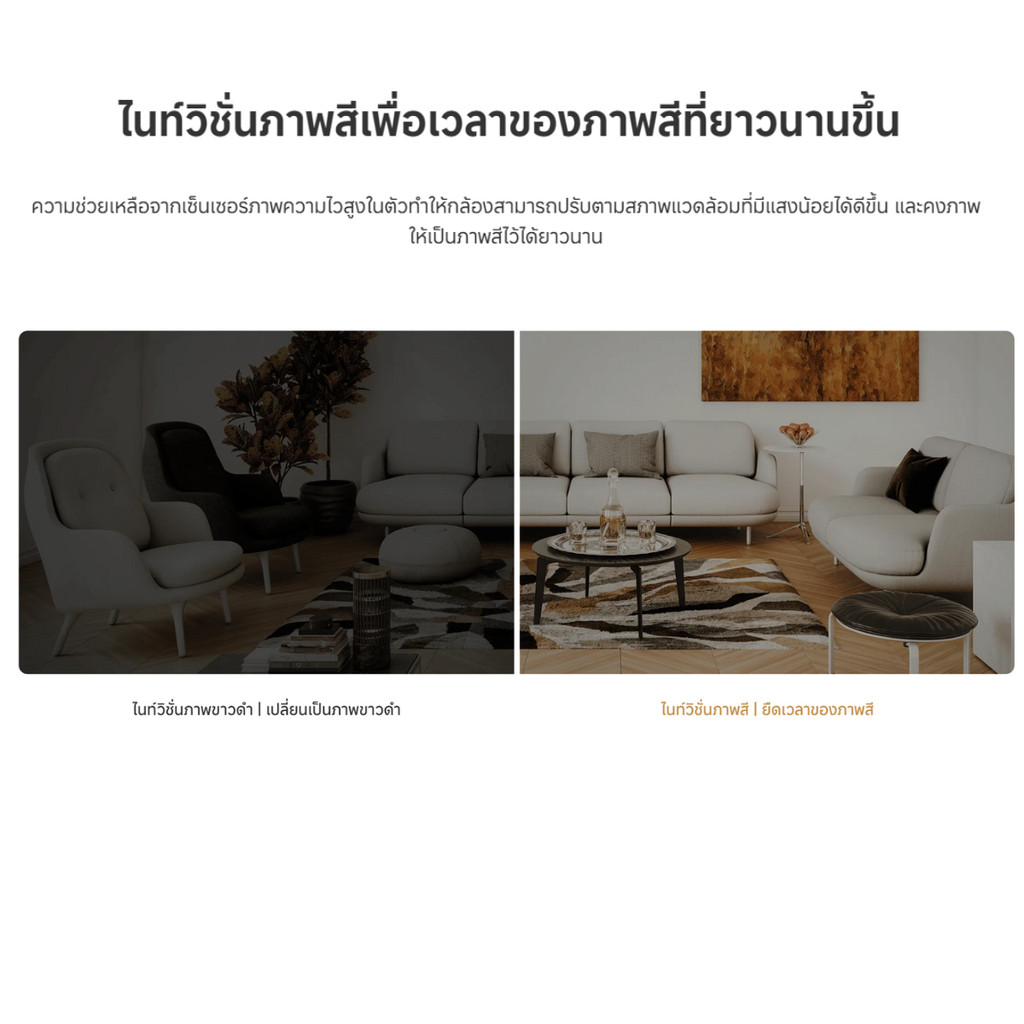 Xiaomi Smart Camera C301 กล้องวงจรปิด คุณภาพระดับ 2K ประกันศูนย์ไทย 1 ปี