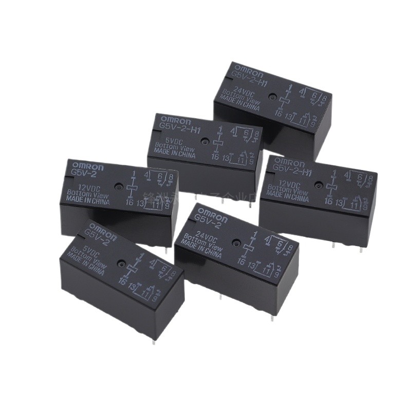 รีเลย์ G5V-2 G5V-2-H1-5VDC 12VDC 24VDC DC5V/12V/24V 8 Pins