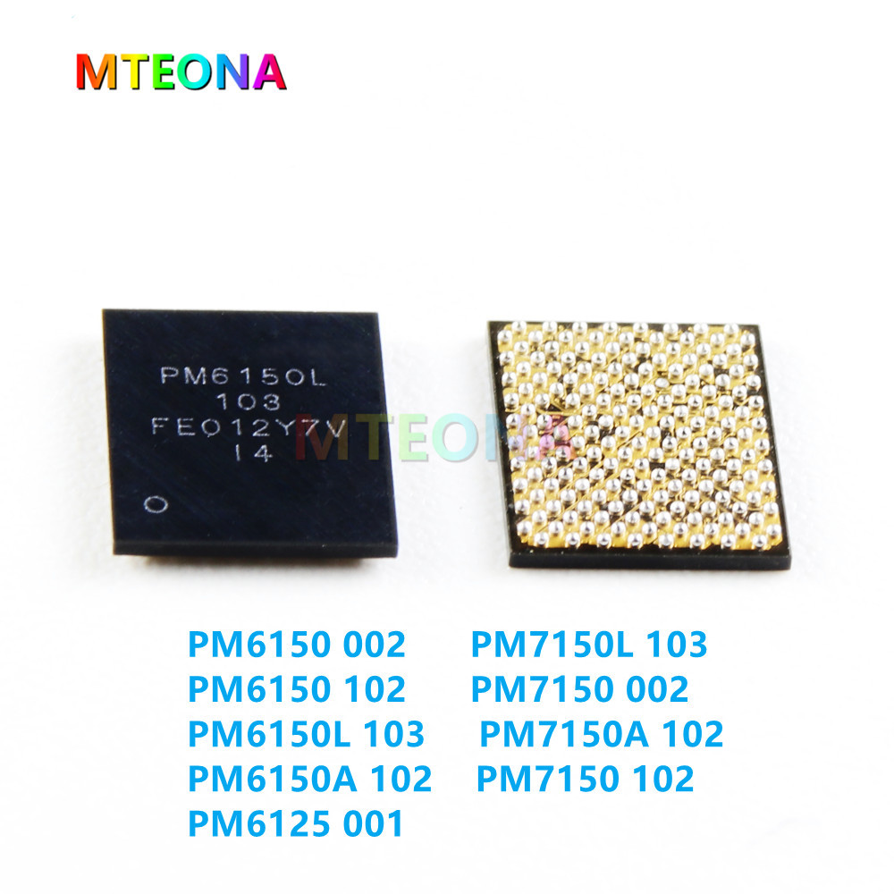 1 ชิ้น/ล็อต PM6150 002 PM6150 102 PM6150L 103 PM6150A 102 PM6125 001 PM7150L 102 สําหรับโทรศัพท์ IC 
