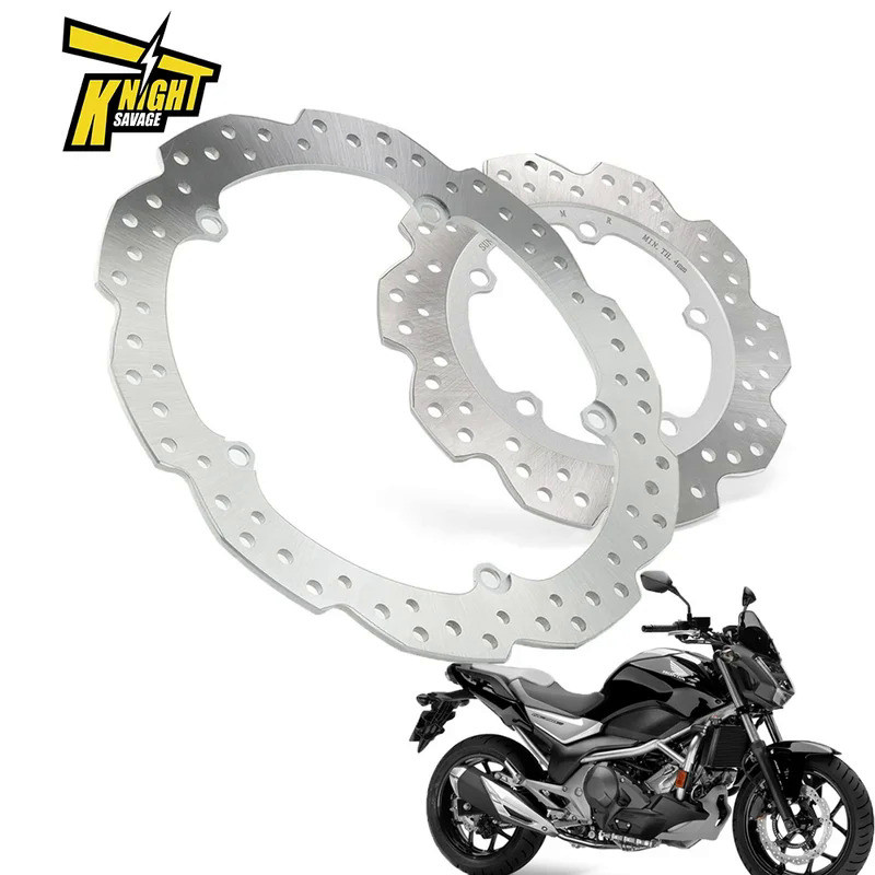 Mo  For HONDA NC700 NC750 S/X/DCT Motorcycle Front Rear Wheel Brake Disc Rotor NC700D Integra CTX700