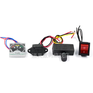 เครื่องพ่นสารเคมีไฟฟ้าตัวควบคุมความเร็ว 12V Switching Power สารานุกรมสีแดงซ็อกเก็ต 12V เครื่องพ่นสารเคมีการเกษตรความเร็วอุปกรณ์เสริม