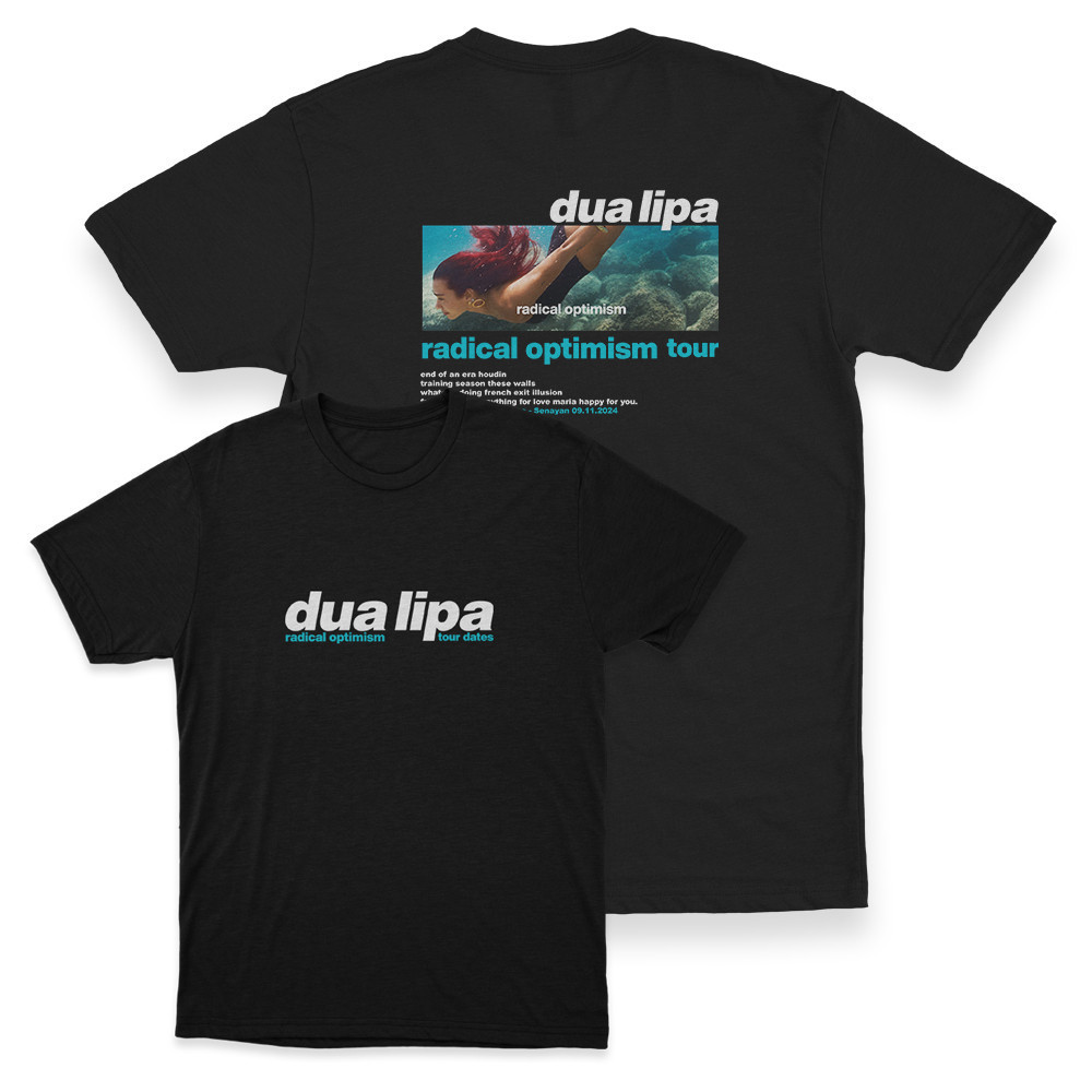 เสื้อยืด Dua Lipa S-5XL Dua Lipa Radical Optimism Tour 2024