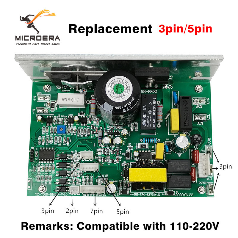 เปลี่ยน BH DCMD66 DCMD66NP ลู่วิ่งมอเตอร์ Controller Endex DCSD57 ลู่วิ่งควบคุมวงจรสําหรับ BH6435 G6
