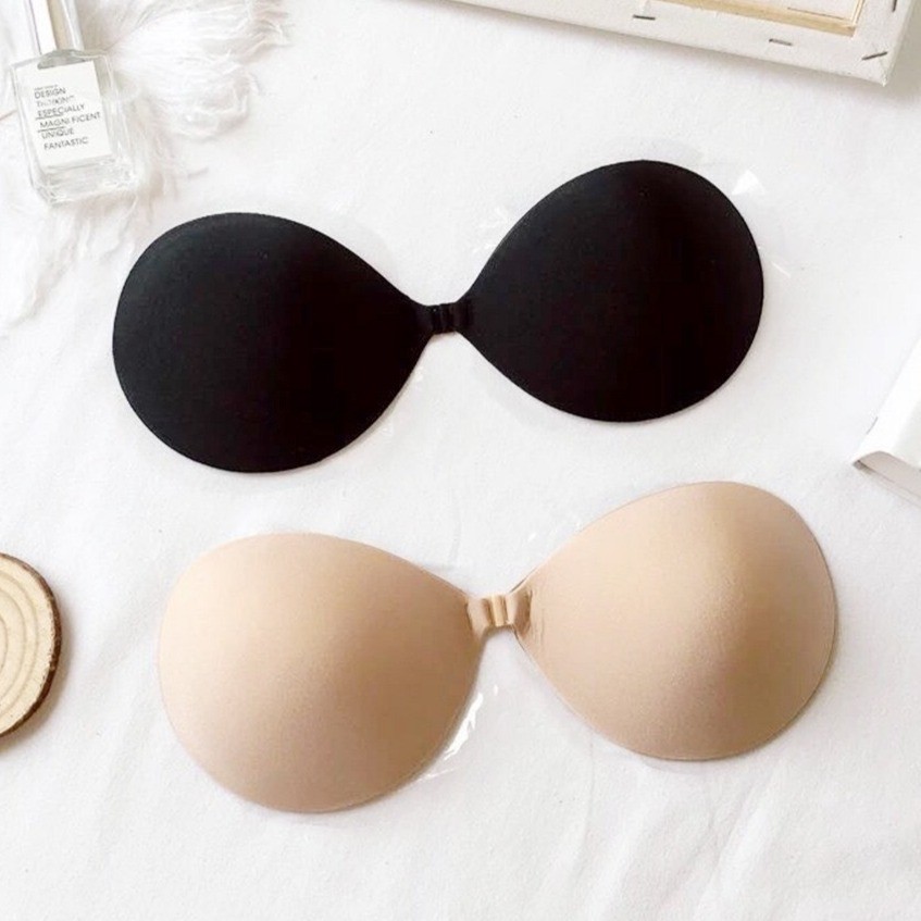 🔥บรากลมรุ่นใหม่🔥 บรา ติดทน อกชิด โดนน้ำได้ บราปีกนกตะขอหน้า บรากลม กาวเหนียว บรากลมตะขอ อกอึ๋ม ！！