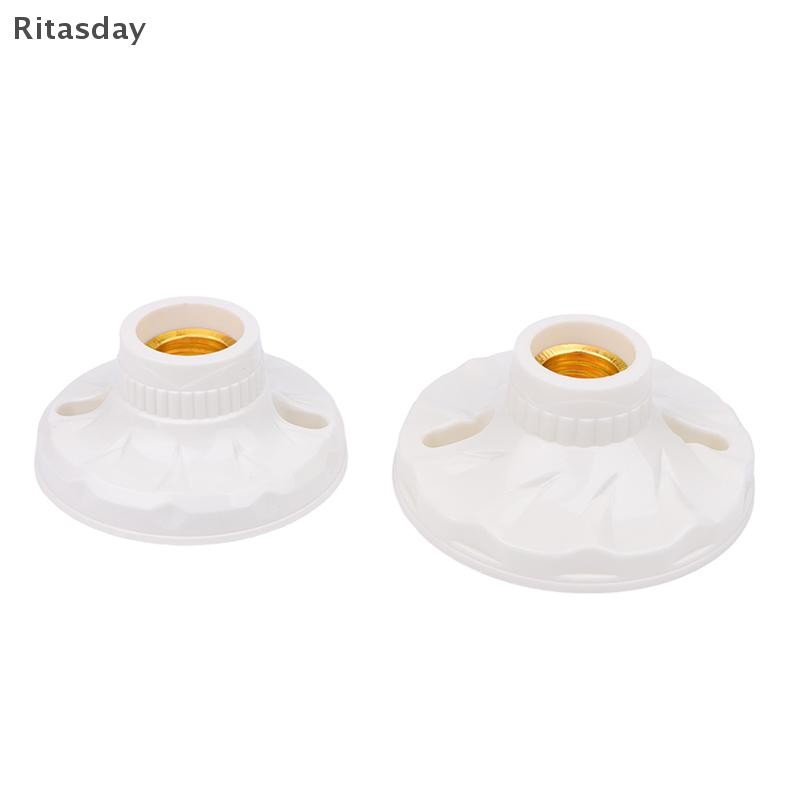 Ritasday นวัตกรรมและใช้งานได้จริง E27 ผู้ถือโคมไฟทนอุณหภูมิสูงผู้ถือหลอดไฟเซรามิคหลอดไฟซ็อกเก็ตโคมไฟฐานใหม่ - รูปที่ 7