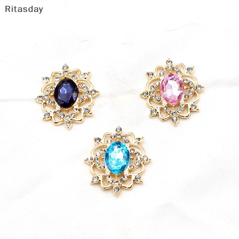 Ritasday 2731 มม.รูปไข่น้ําดอกไม้จานอุปกรณ์เครื่องประดับ รูปที่ 6
