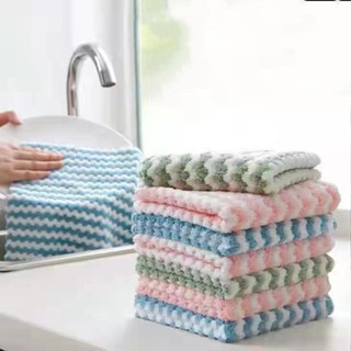 ผ้าปูโต๊ะ ผ้าเช็ดจาน ผ้าเช็ดจานอเนกประสงค์ ผ้านุ่ม ดูดซับน้ำ…