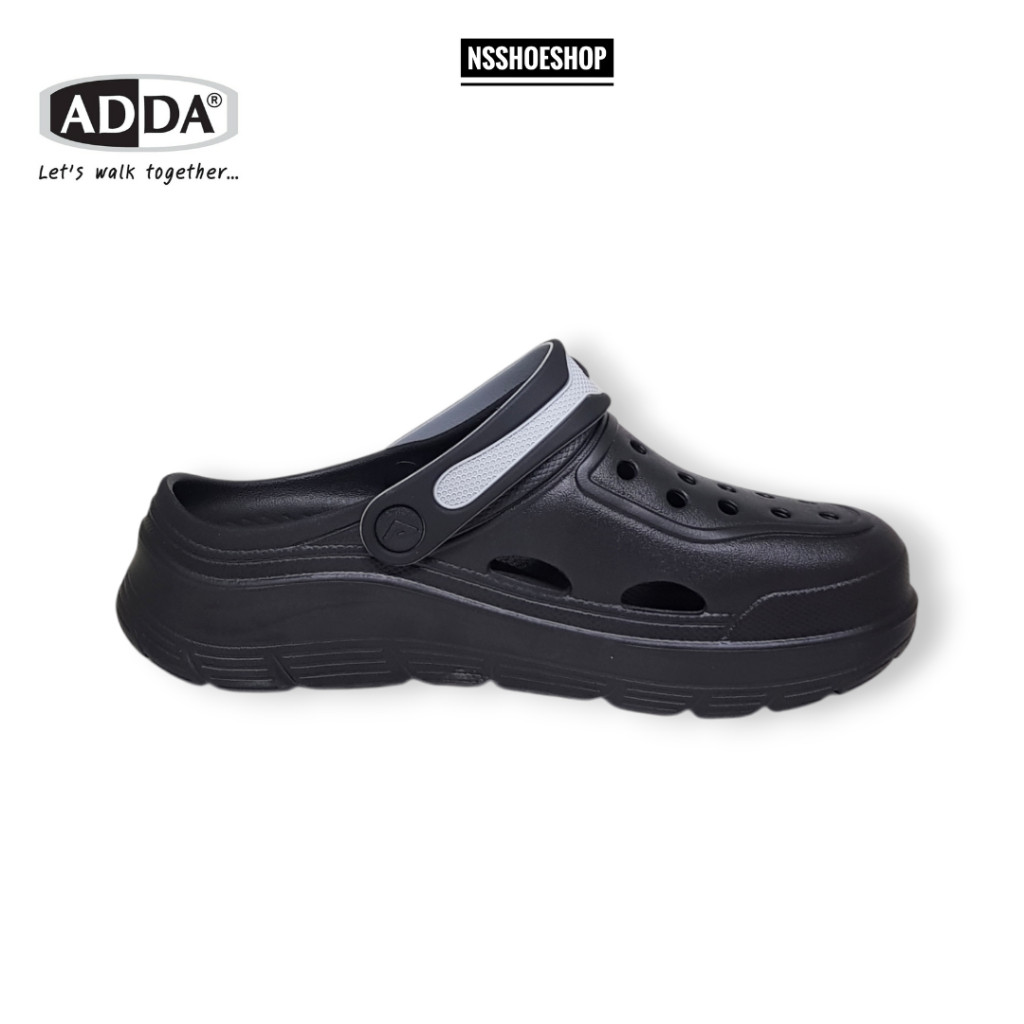 [พร้อมส่ง] ADDA 59S01 รองเท้าแตะ CLOG รองเท้าลำลอง สำหรับผู้ชาย แบบสวมหัวโต แบบสวม size 7-10