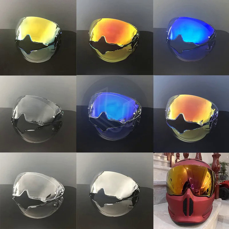 Atlas 3.0 4.0 Helmet Visor lens Motorcycle Full Face Helmet Visor Lens Replacement Lens For RUROC AT