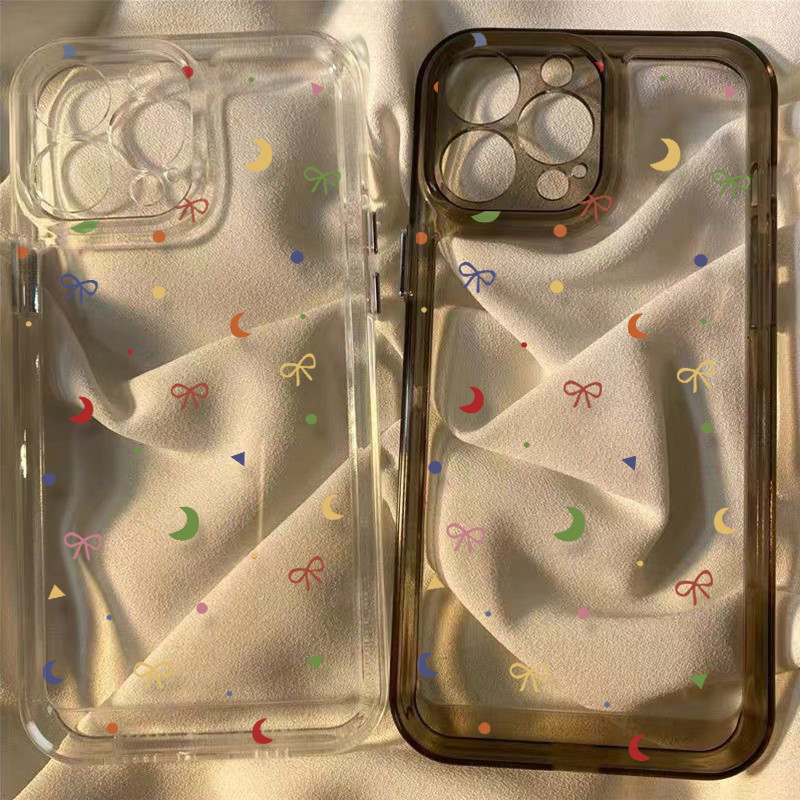 POPPA เคสโทรศัพท์ เคสไอโฟน แบบนิ่ม สำหรับรุ่น 15 14 13 13PRO 13PROMAX 12 Pro Max 11 8plus 7plus 7 XR X XS Max SE 11Pro