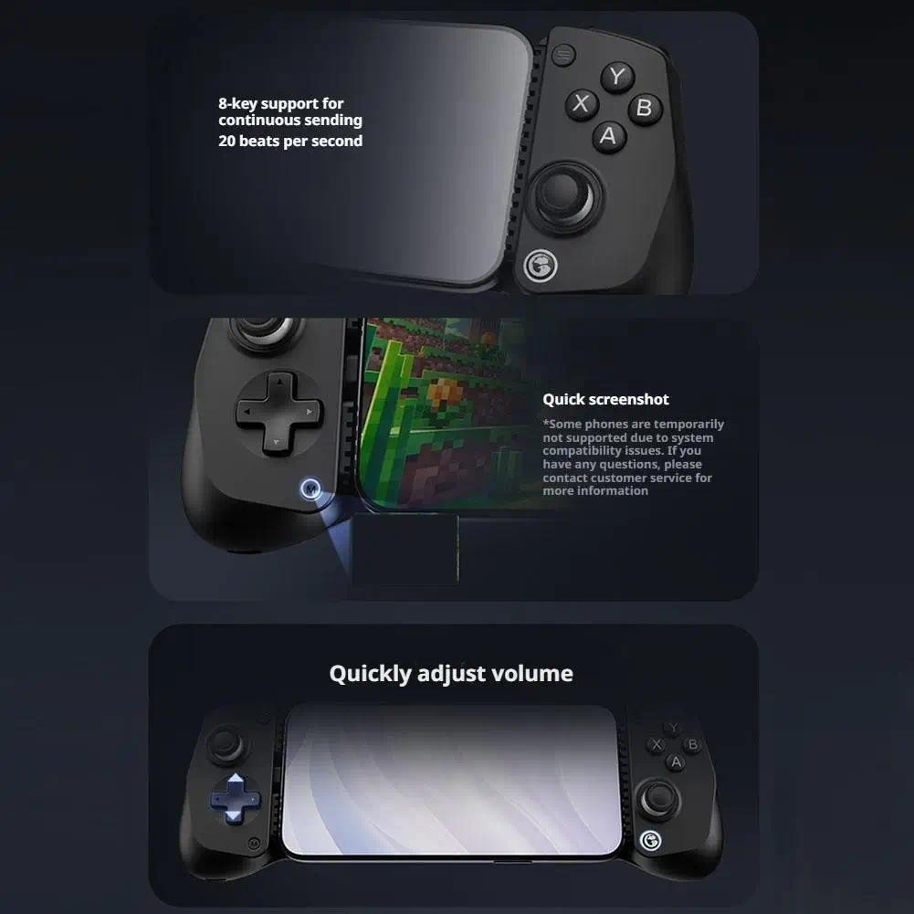 (จ.ดสงเดิม24ช.ศ.ม.งเดิม)GameSir X5 LiteตัวควบคุมเกมมือถือสําหรับiPhone/Android Type-CมือถือGamepadไร้สายยืดControllerสําหรับโทรศัพท์