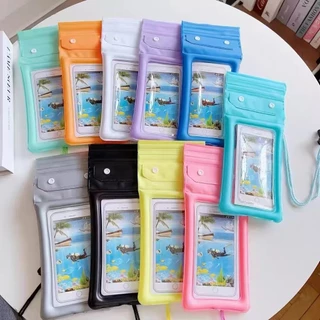พร้อมส่งในไทย 🇹🇭 💦 ซองกันน้ำ 4 ชั้น ☔ ปรับสายคล้อง ถ่ายรูป-ทัชสกรีนได้ 📱