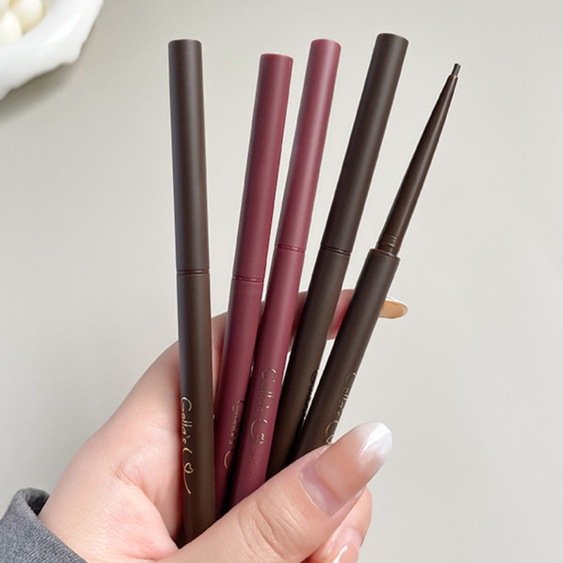 GELLA'S ปากกาอายไลเนอร์ อายไลเนอร์สีเรียบเนียน สีชมพู สีดำ ไวน์แดง
