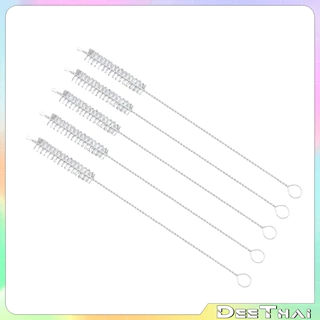 DeeThai แปรงล้างหลอดดูด จุกนม ขนไนล่อน แปรงหลอดทดลอง ไม่ทำให้เป็นรอย straw brush