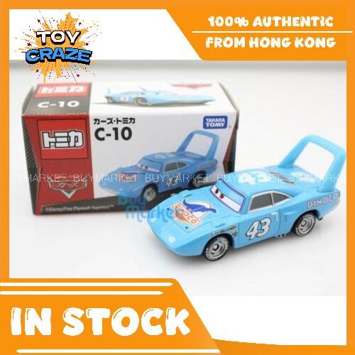 [ของแท้] Tomica Takara Tomy Disney Movie Cars 2 Blue King C-10 Car Rescue Rescue Diecast Toy