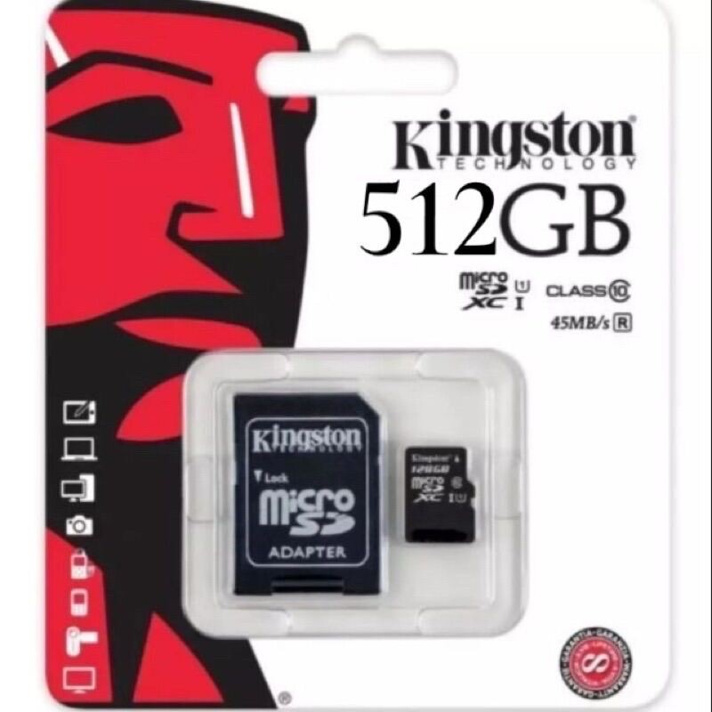 การ์ดหน่วยความจำKingston SD32GB.SD128GB.SD256GB.SD512GB 1TB 2TBClass 10
